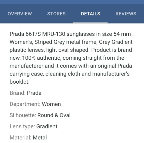 Prada Sunglasses 100% Authentic! - Picture 6 of 6
